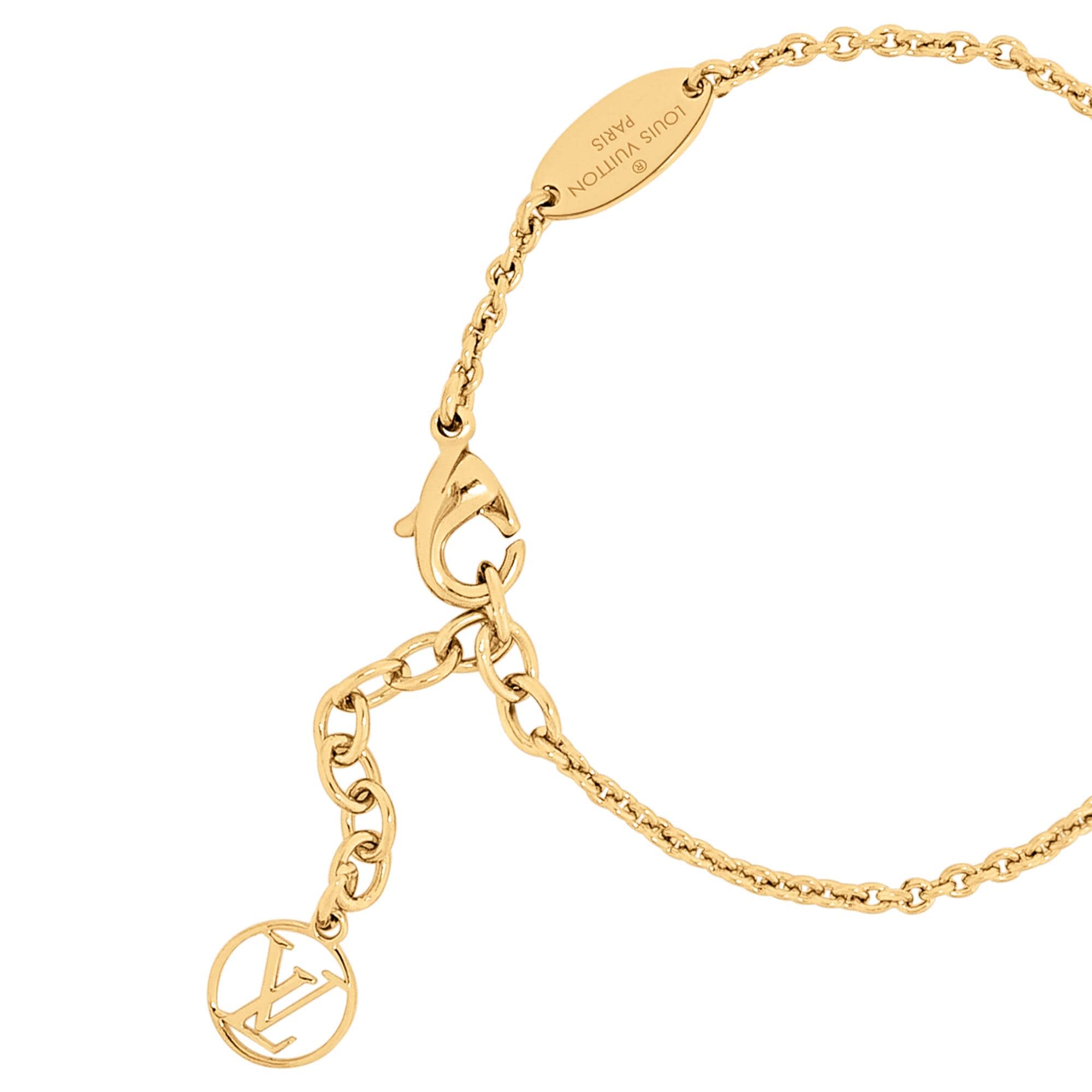 Louis vuitton clearance gold bracelet